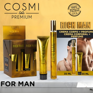 RICH MAN COSMI PREMIUM σετ αρώματος και κρέμας σώματος 35ml + 35ml