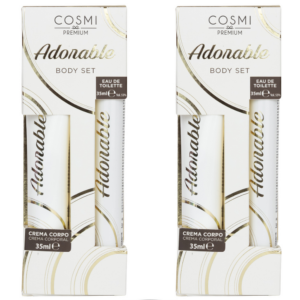 Adorable COSMI PREMIUM σετ αρώματος και κρέμας σώματος 35ml