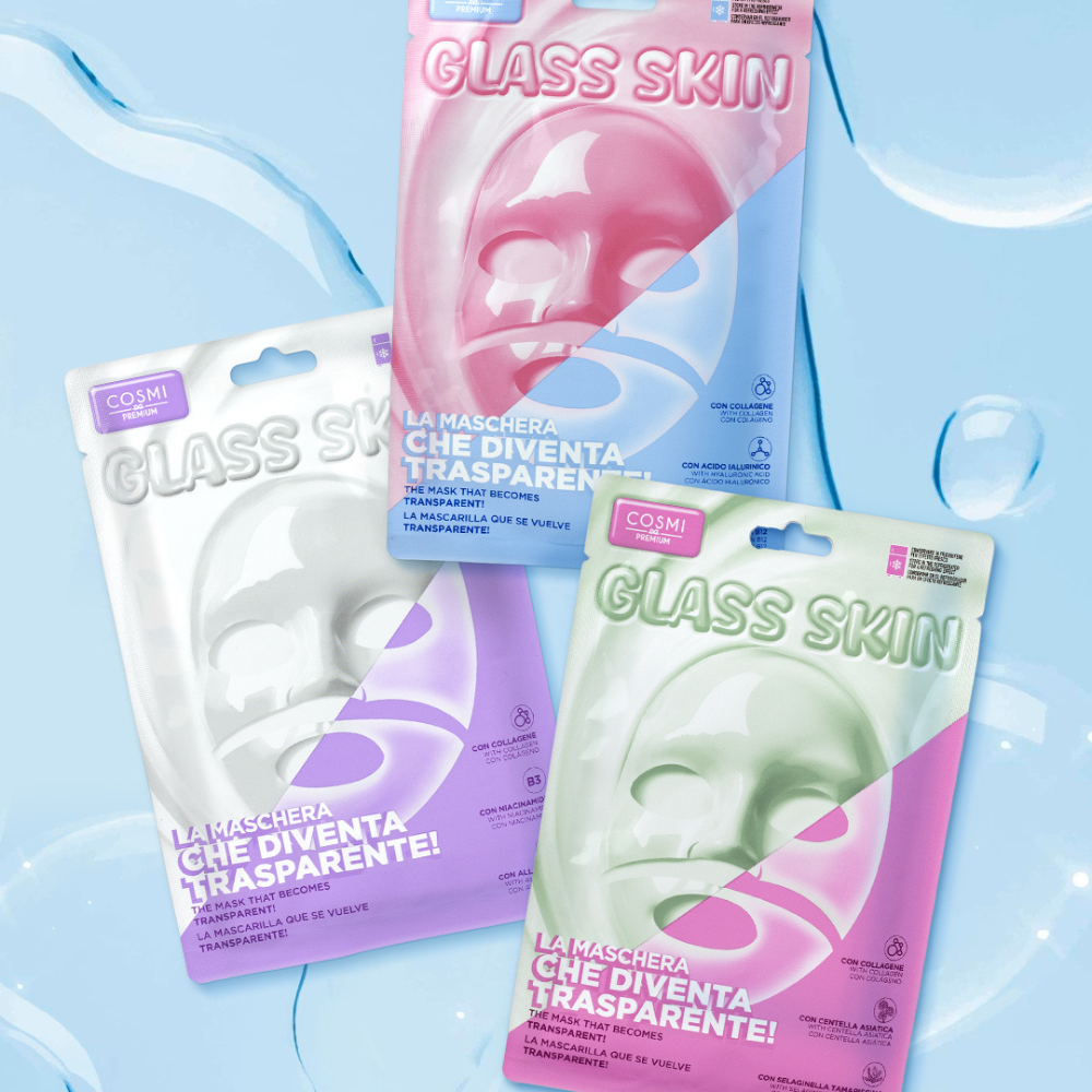 Glass Skin Cosmi Premium μάσκα προσώπου
