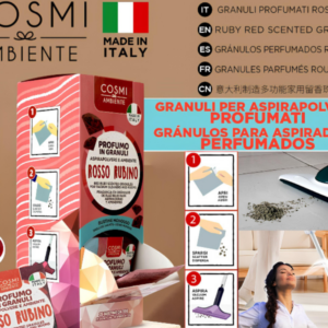 Πέρλες ηλεκτρικής σκούπας COSMI AMBIENTE Ruby Red