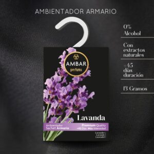 Ambar Perfums αρωματικό ντουλάπας λεβάντα premium ποιότητας