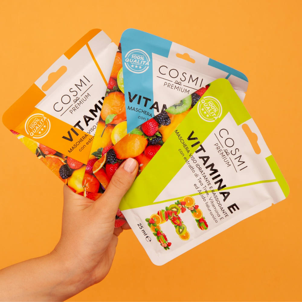 Cosmi Premium μάσκα προσώπου για λάμψη