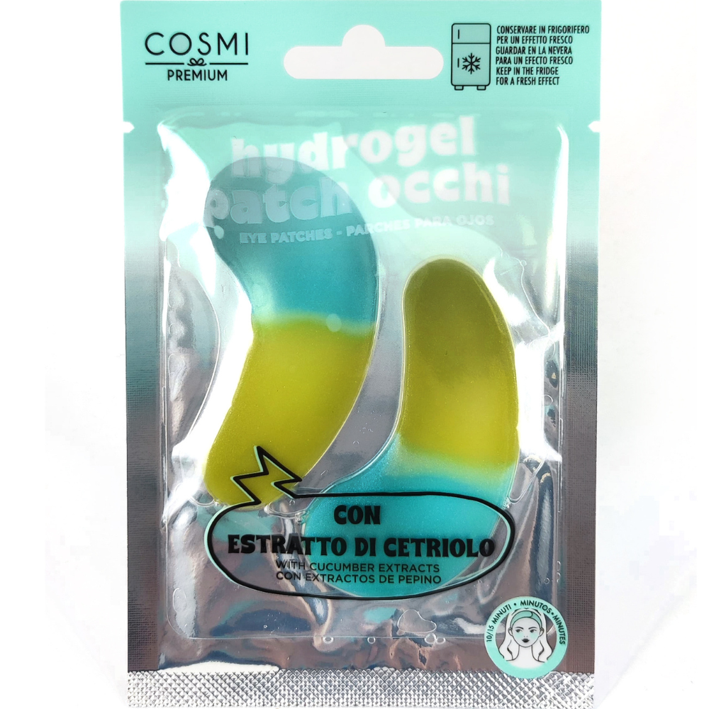 Επιθέματα ματιών υδρογέλης με αγγούρι