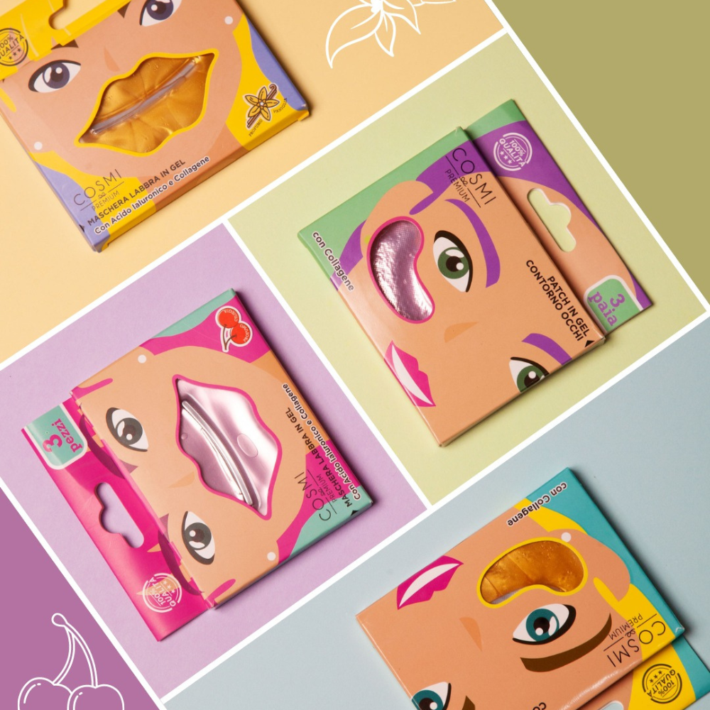 Εφαρμογή μάσκας χειλιών gel για πιο γεμάτα χείλη