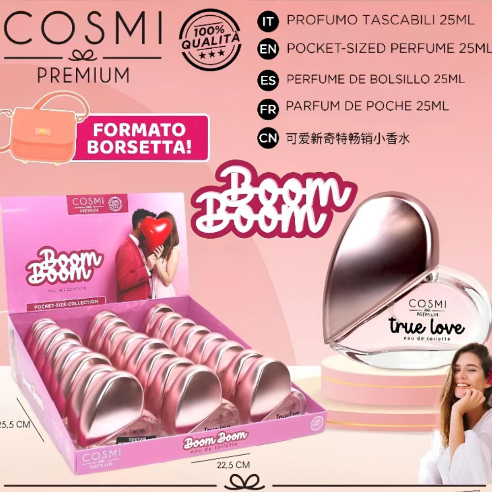 Γυναικείο άρωμα True Love με φρουτώδεις και λουλουδάτες νότες