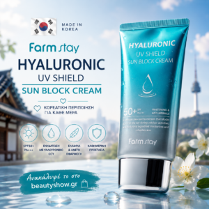 Farmstay Hyaluronic UV Shield Made in Korea SPF50+ PA+++ Με Υαλουρονικό Οξύ