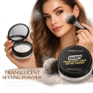 SHAKY Translucent Setting Powder Διάφανη Πούδρα Σταθεροποίησης by Magic Studio