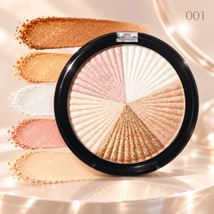 Wynie παλέτα highlighter σε πούδρα.Wynie powder Highlighter Palette 001